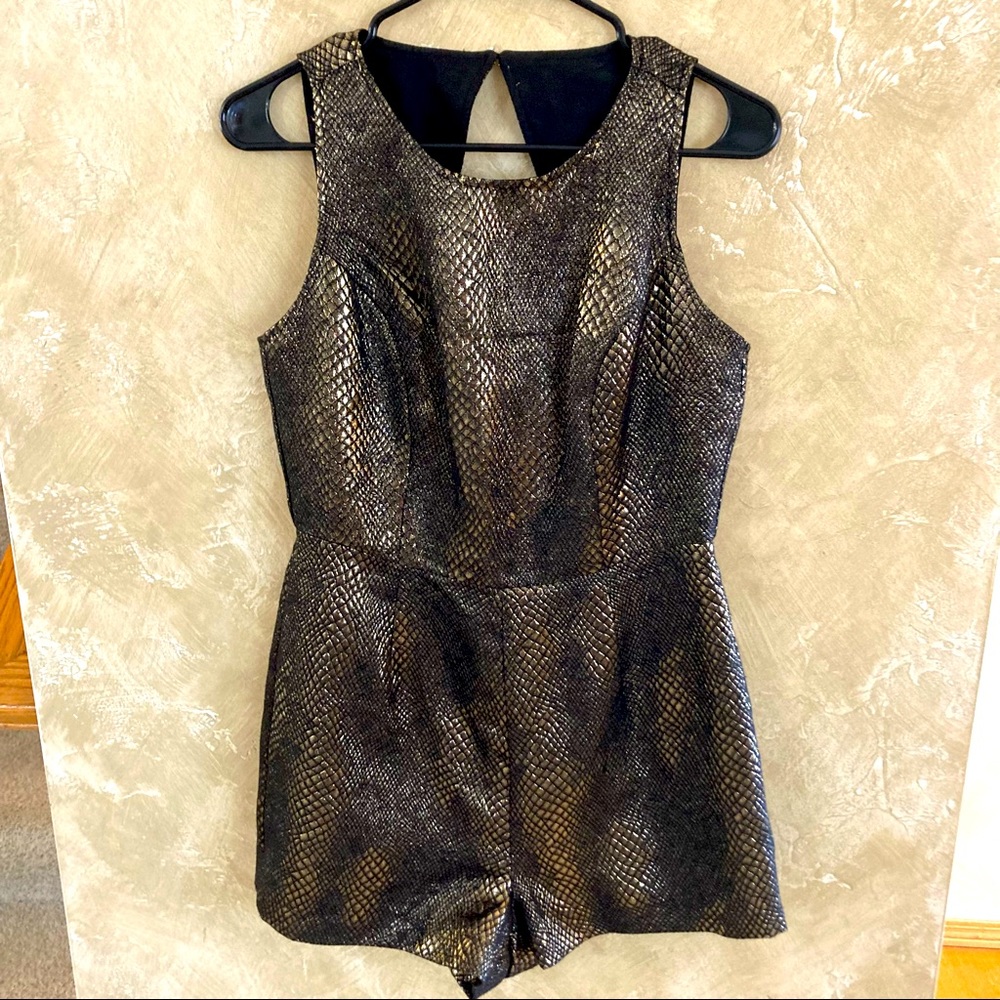 Jack Metallic Romper